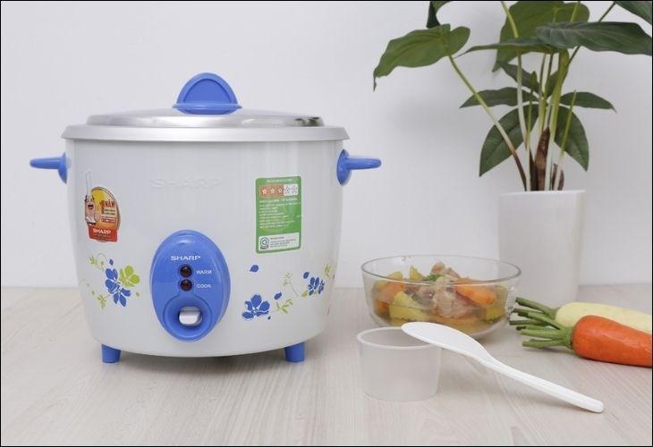 Nồi cơm điện Sharp 2.8 lít KSH-D28V thương hiệu Sharp chất lượng, bảo hành tốt