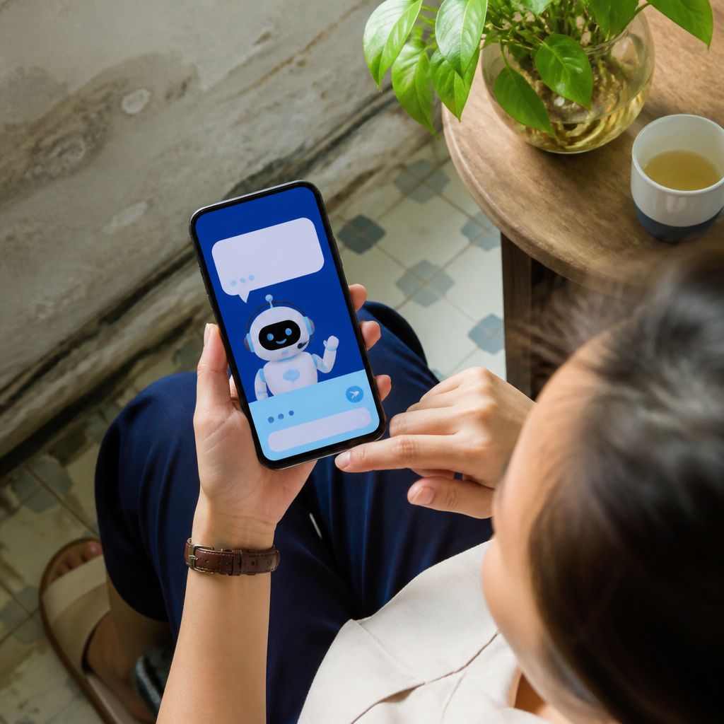 Chatbot AI hỗ trợ khách hàng trên nền tảng trực tuyến